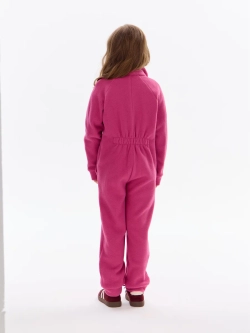 Теплый флисовый комбинезон с карманами
