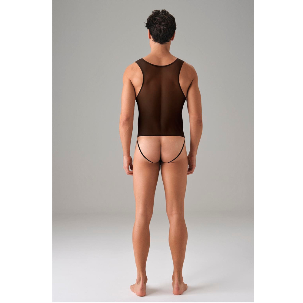 Мужское боди черное Doreanse 3013