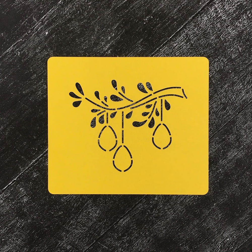 Ветка пасхальная с яйцами