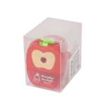 Точилка механическая Alingar, "Яблоко", 1 отверстие, пластиковый корпус, цвет ассорти, индивидуальная упаковка