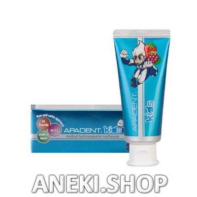 Паста зубная 0+ реминерализующая со вкусом земляники и винограда 60 г Apadent Kids