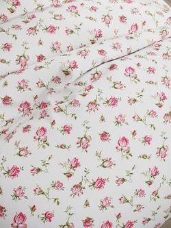 Постельное белье Сказка "Розовые бутоны" 1,5-сп Наволочка 70х70 см 1 шт Простынь на резинке 90х200 см Пододеяльник 145х215 см, перкаль