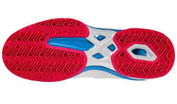 Мужские кросовки для Padel Mizuno Wave Exceed Light Padel - white/opera red/prace blue