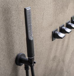 Bossini Apice лейка душевая Ø29 мм, 1 режим, с Easy-Clean, цвет белый матовый