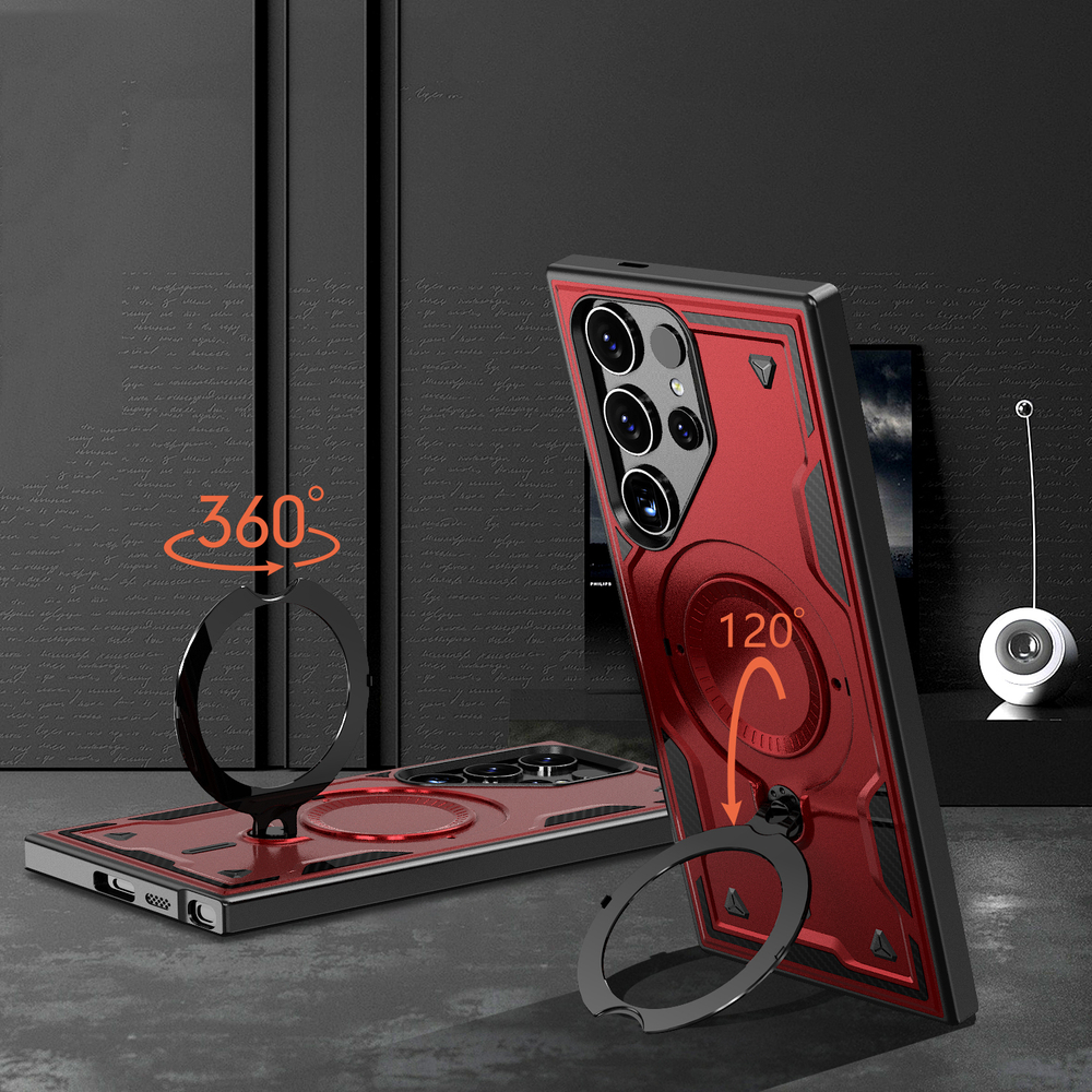 Чехол Magneto Case с кольцом для Samsung Galaxy S22 Ultra