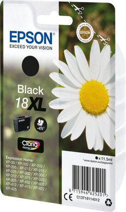 Картридж струйный Подлинный Черный Epson Daisy C13T18114022 1 шт