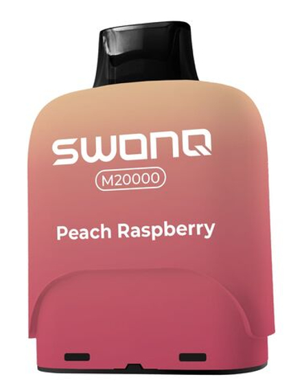 Картридж Swonq M20000 Peach Raspberry - Персик-малина (в пачке 1шт) 20мл 18мг (1,8%)