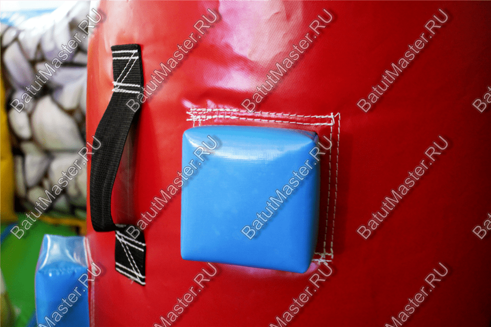 Надувной батут "В гостях у зебры"