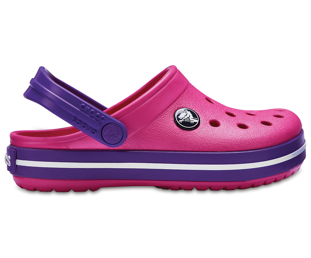 Сабо детские Crocs Crocband Paradise Pink Amethyst