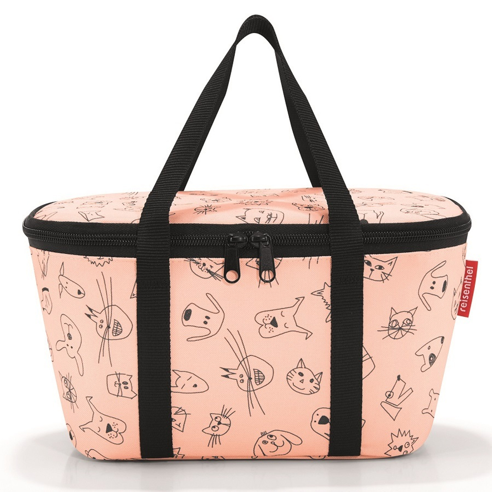 Термосумка детская coolerbag xs cats and dogs rose