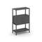 Shelf System Односекционный стеллаж трехярусный с ящиками SN.STM-312 Антрацит/Металл Антрацит 810*40