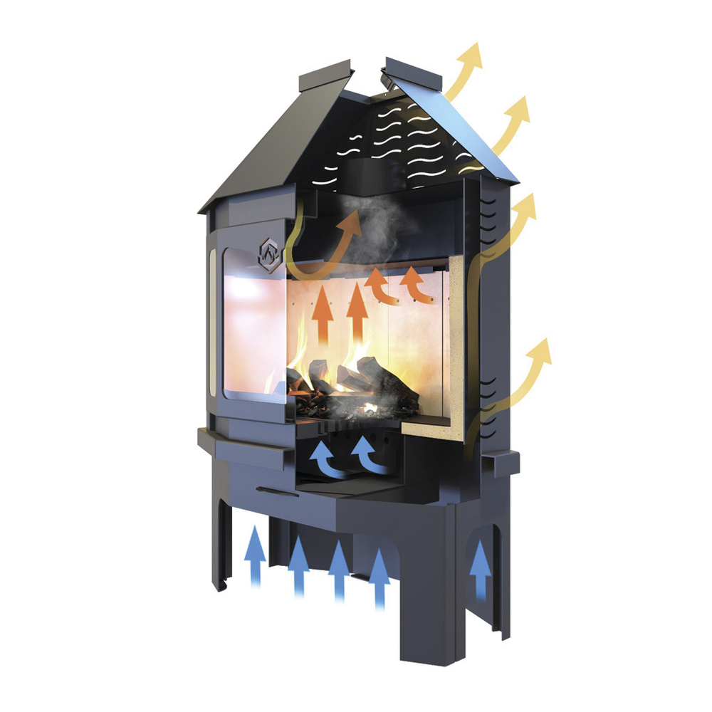 «Монарх» печь-камин