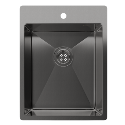 Rivelato Rinox 3850 PVD black нерж.сталь 1 чаша 380*500*200 мм