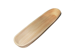 Корзинка для расстойки теста из лозы ротанга для багетов 55х10х7 см