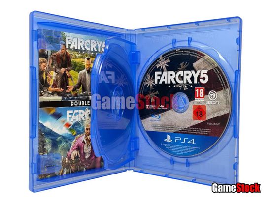 PS4 Far Cry 4 + Far Cry 5 Double Pack (Б/У, Русская/Английская версия, CUSA-00462/CUSA-05847)
