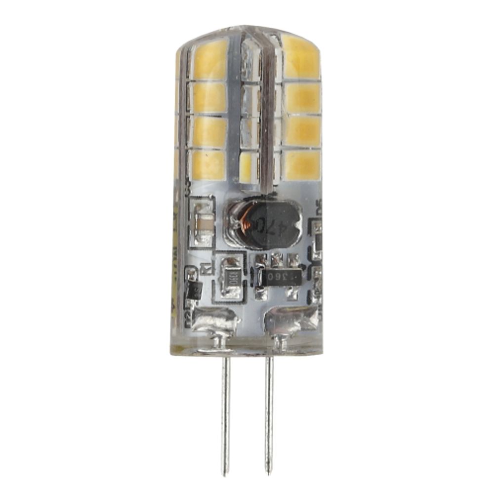 Лампа светодиодная ЭРА STD LED JC-2,5W-12V-840-G4 2,5Вт капсула нейтральный белый свет G4 | Лампы cветодиодные Капсульные (G4, G9)