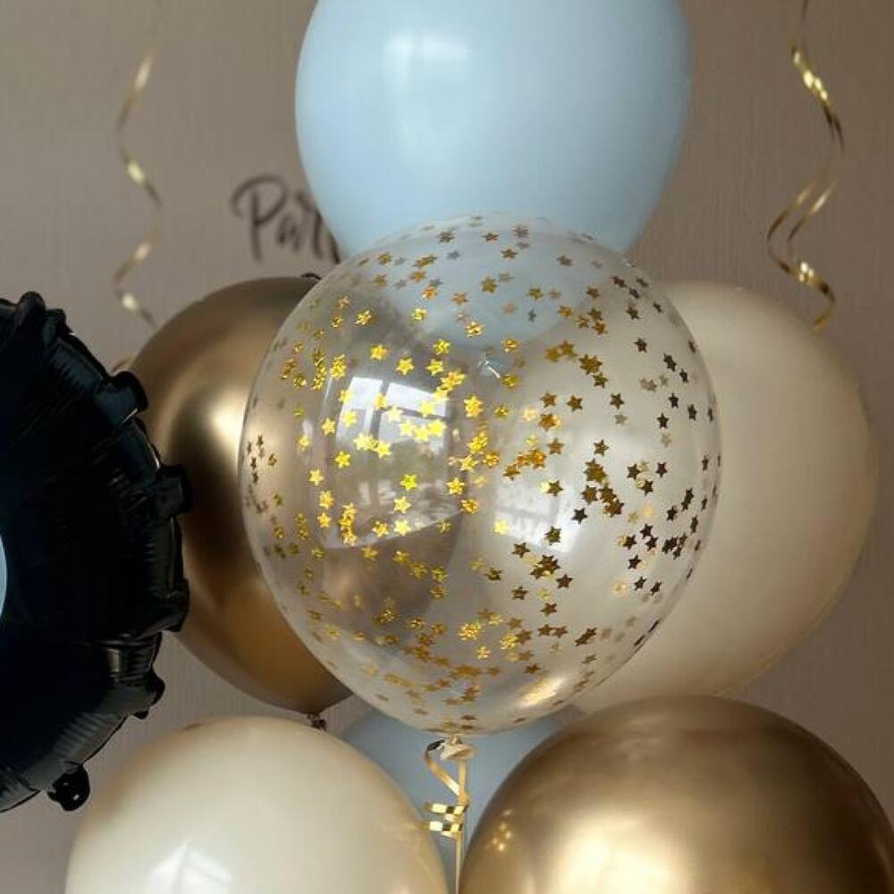 Сет шаров «Синий трактор»