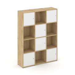 Locker plus Комплект №6 LK.K-006 Тиквуд Светлый/Белый 1188*350*1593