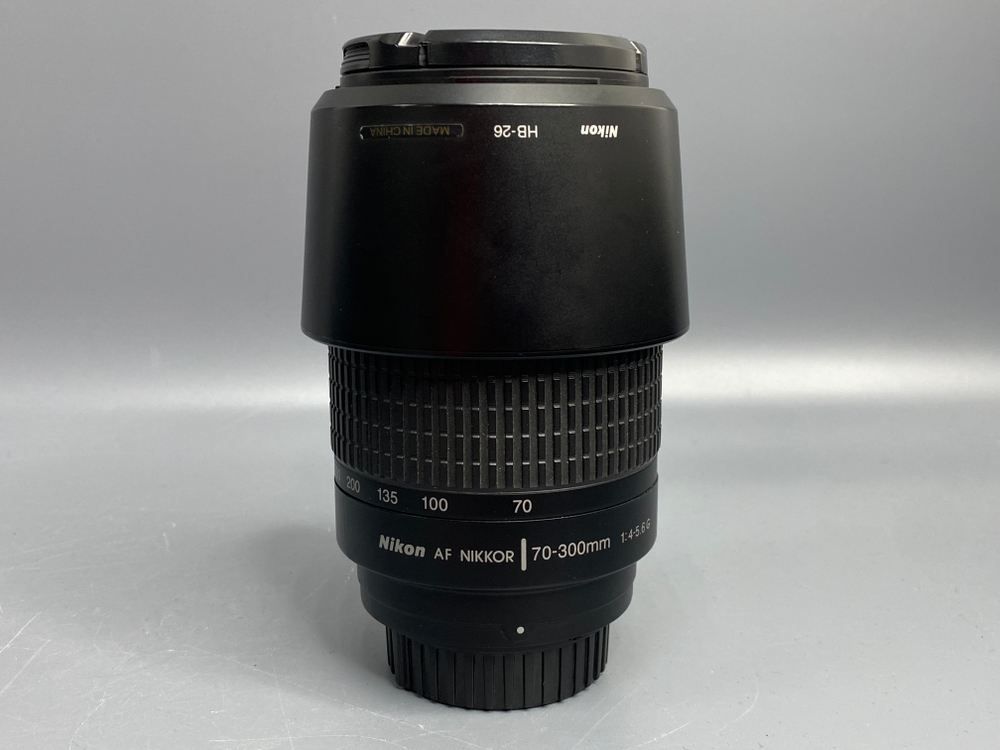 Nikon 70-300mm 4.5-5.6G, царапины