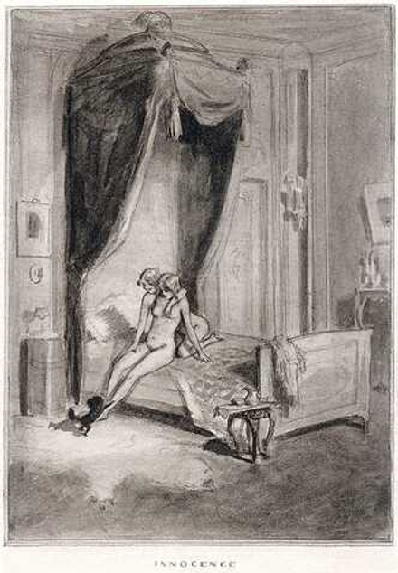 Miklos Vadasz (1881-1927) - эротическое искусство венгерского художника Миклоша Вадаша