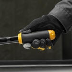 Плиткорез рельсовый 1200х16мм, каретка на подш., стальная станина, усил. рукоятка-пенал Denzel