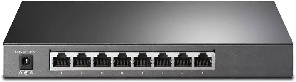Коммутатор PoE+ Smart GbE 8-портовый Tp-Link (TL-SG2008P)