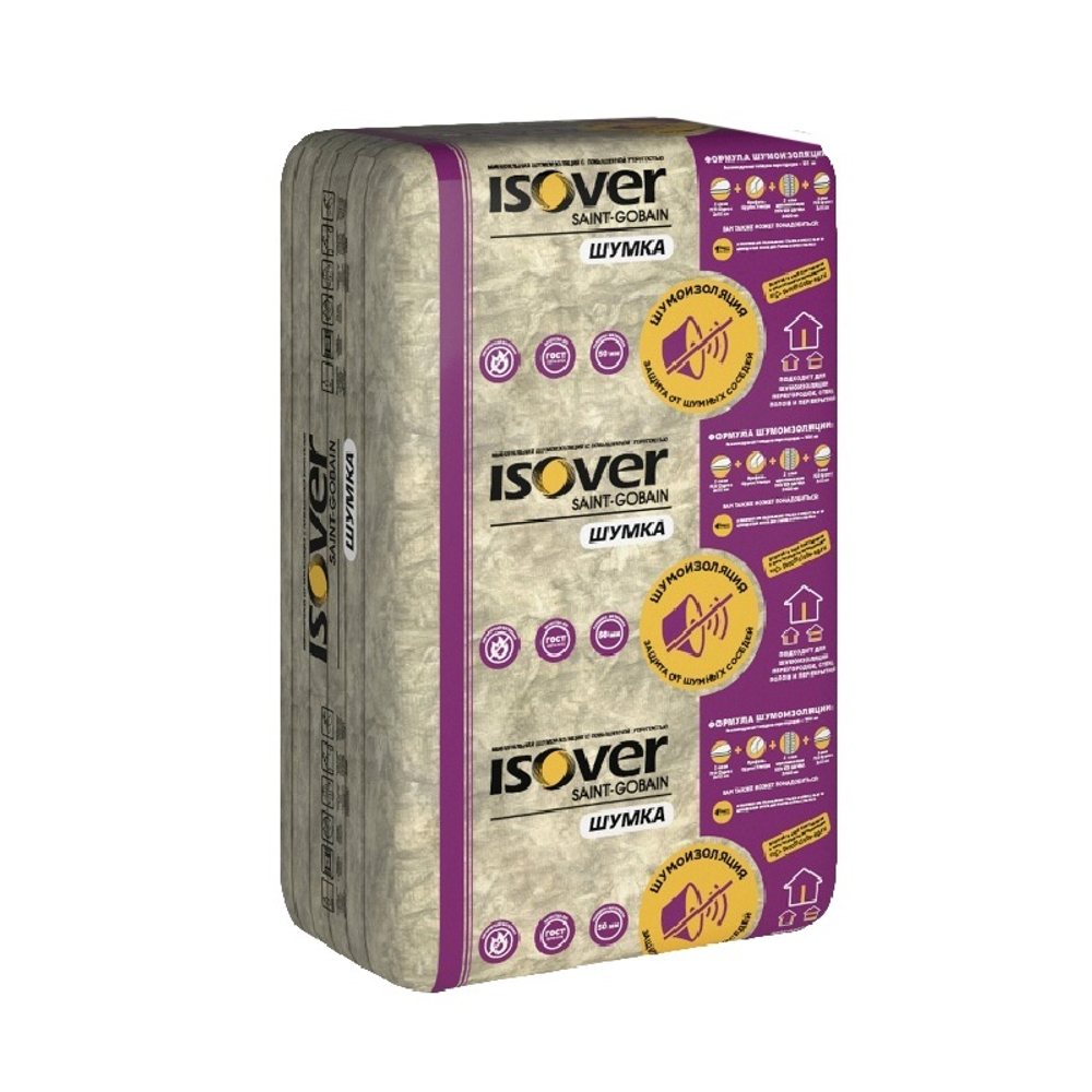 УТЕПЛИТЕЛЬ ISOVER ШУМКА-50*610*1000/Y