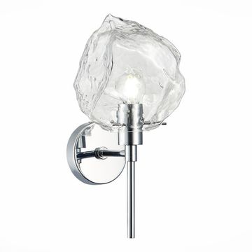 Бра 1*E14 SL1175.101.01 хром/прозрачный Portici ST-Luce