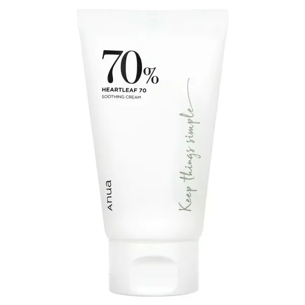 Anua Heartleaf 70 soothing cream-крем для лица 100 ml