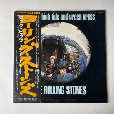 Винтажная виниловая пластинка LP The Rolling Stones Big Hits High Tide And Green Grass (Япония 1976) (Оби)