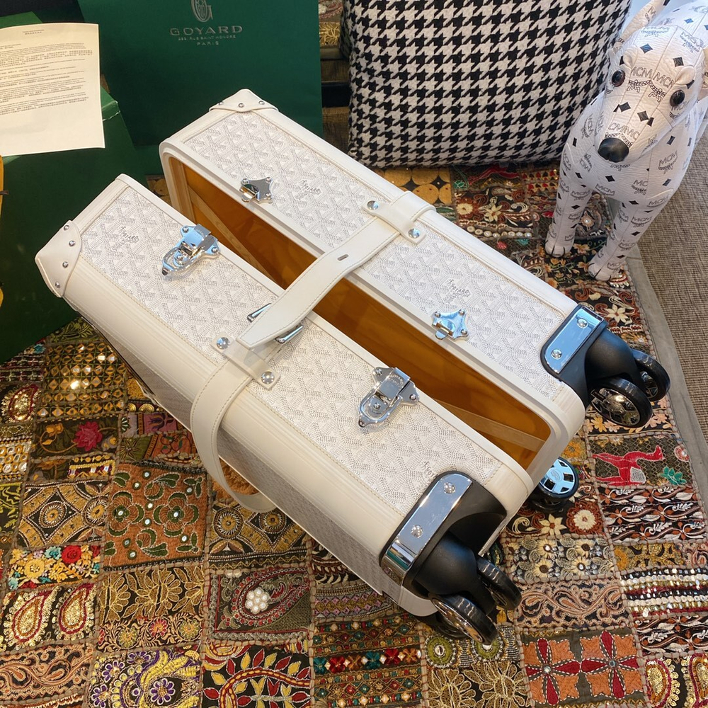 Goyard Bourget PM Trolley Case