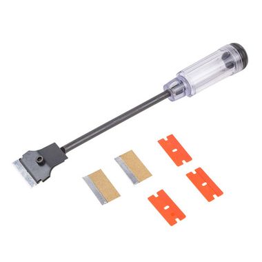 Скребок со сменными насадками 7пр., в блистере Forsage F-1379