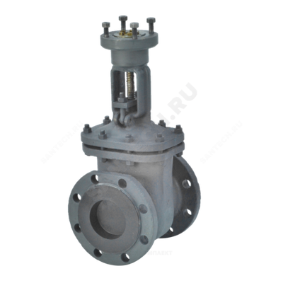 Задвижка клиновая сталь 30с964нж Ду 100 Ру25 фл под электропривод присоединение по ОСТ «А» МЗТА