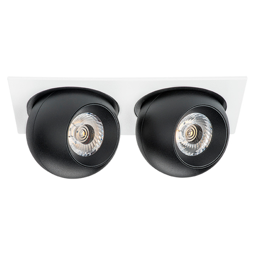 i5267474 Светильник INTERO LED 9W*2 850LM*2 24G БЕЛЫЙ/ЧЕРНЫЙ 4000K (217526+217074+217074)