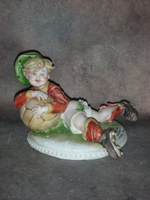 Статуэтка. Фарфор. Юный футболист. Capodimonte. Италия