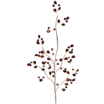 Ветка декоративная «Изящный шарм» 76 см, Шоколад