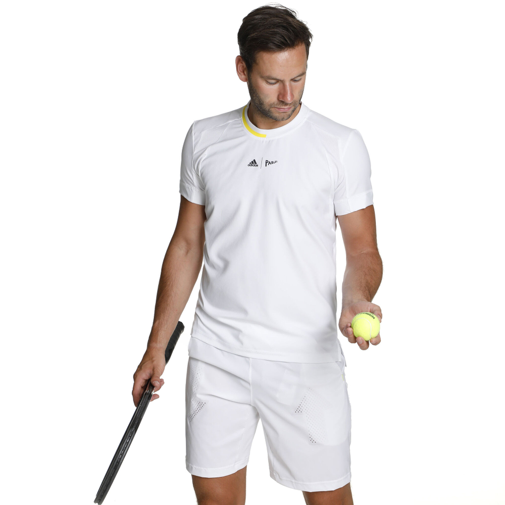 Мужское теннисное поло adidas London Woven T-Shirt Men - White