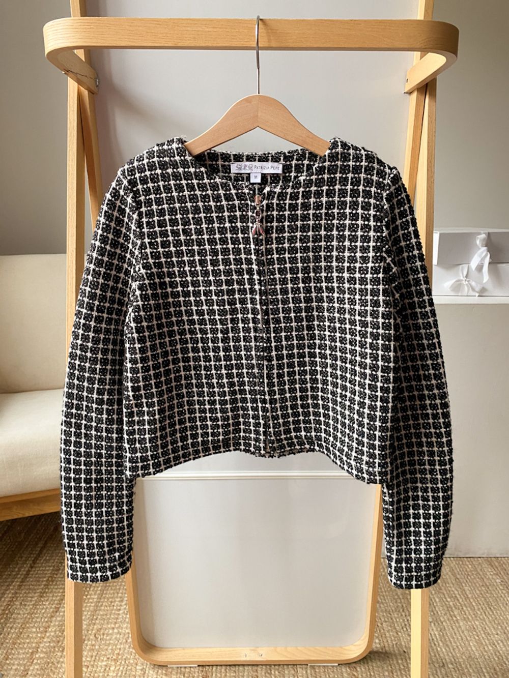 Хлопковый жакет Patrizia Pepe, 140