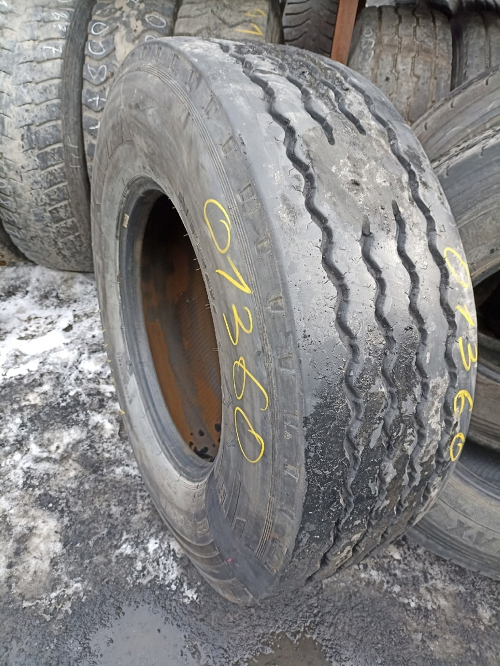 385/65R22.5 Kama NT201 шина б/у