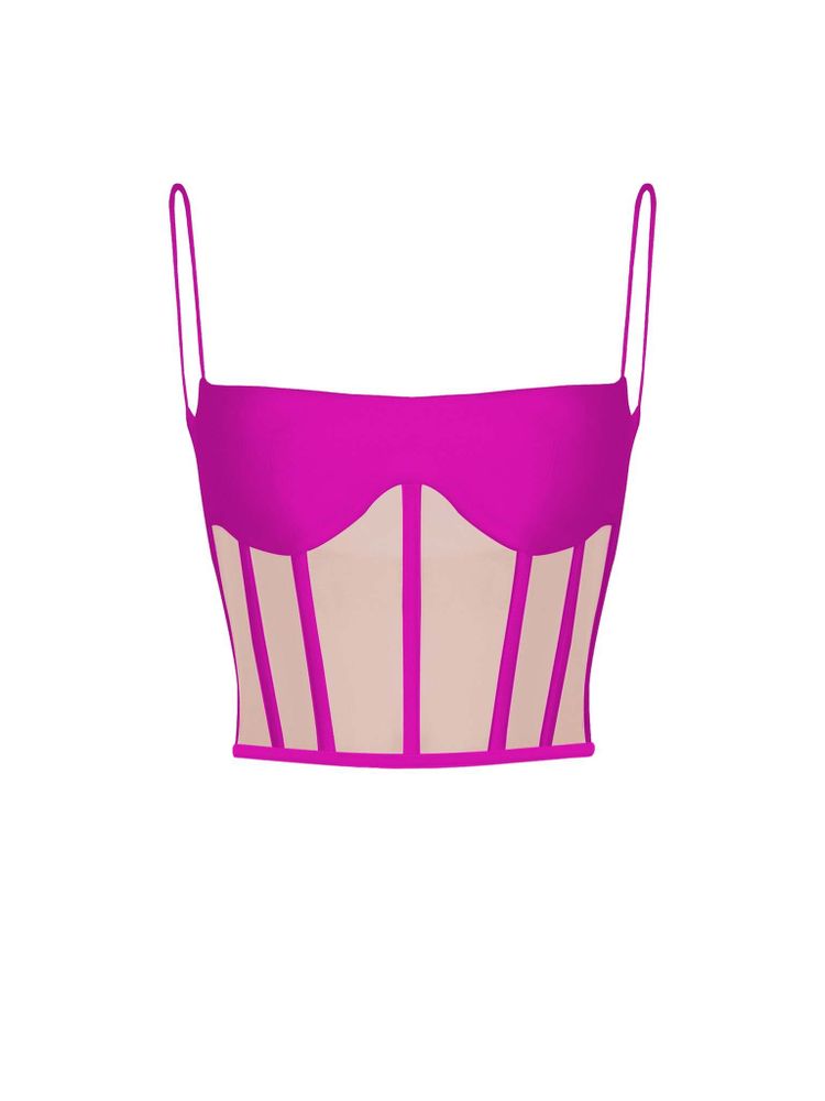 Полупрозрачный топ