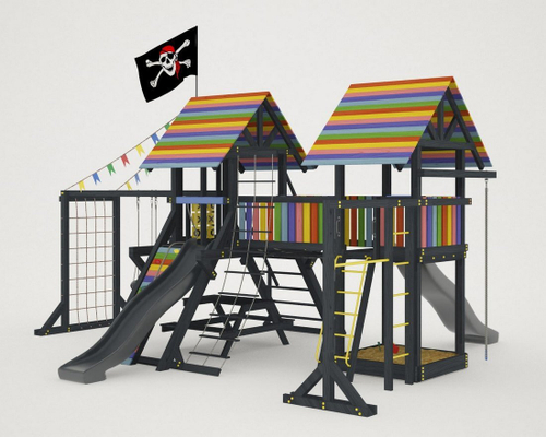 Детская игровая площадка 1 (Black Edition)