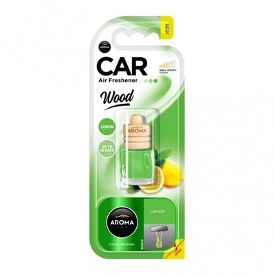 AROMA CAR Подвесной ароматизатор WOOD Lemon
