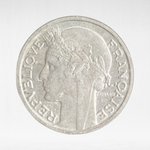 France, 50 Centimes 1941 - Light Type, Pierre-Alexandre Morlon, VF