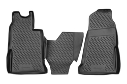 Коврики в салон для FORD Transit, 2 части, МКПП 2006-2014, (полиуретан) S000.13