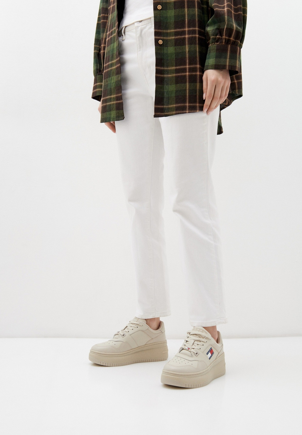 Кроссовки женские TOMMY JEANS TJW RETRO BASKET FLATFORM ESS