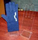 Подставка для перчаток акриловая