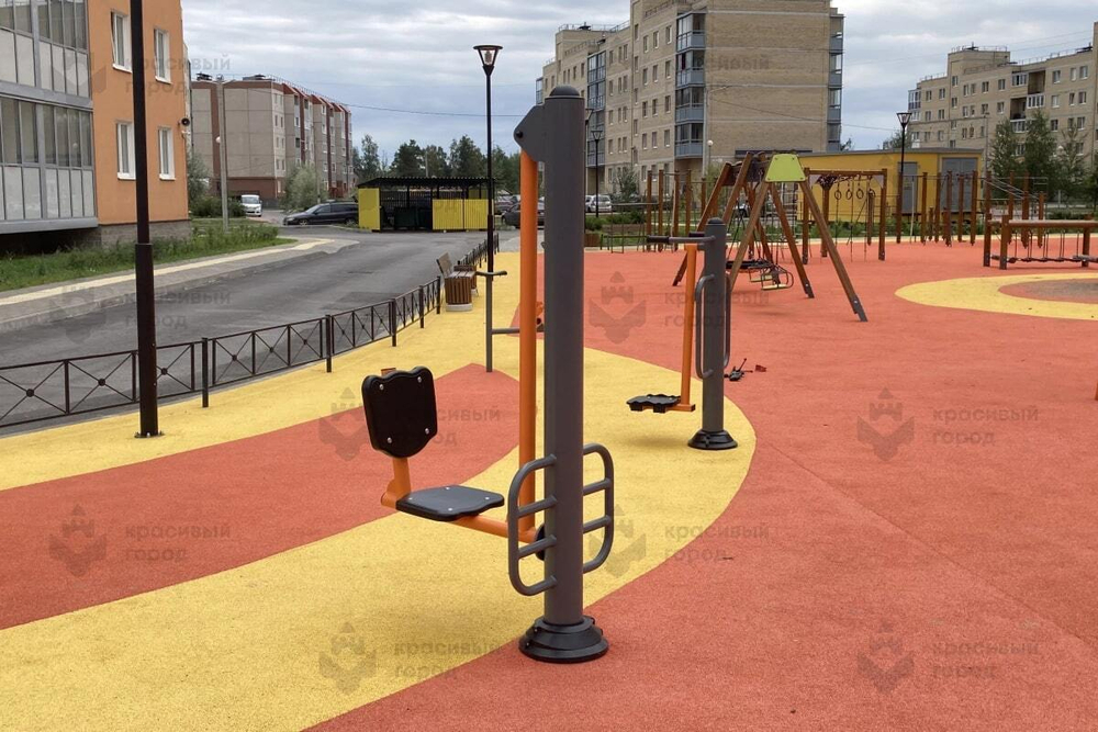 Уличный тренажер Жим ногами