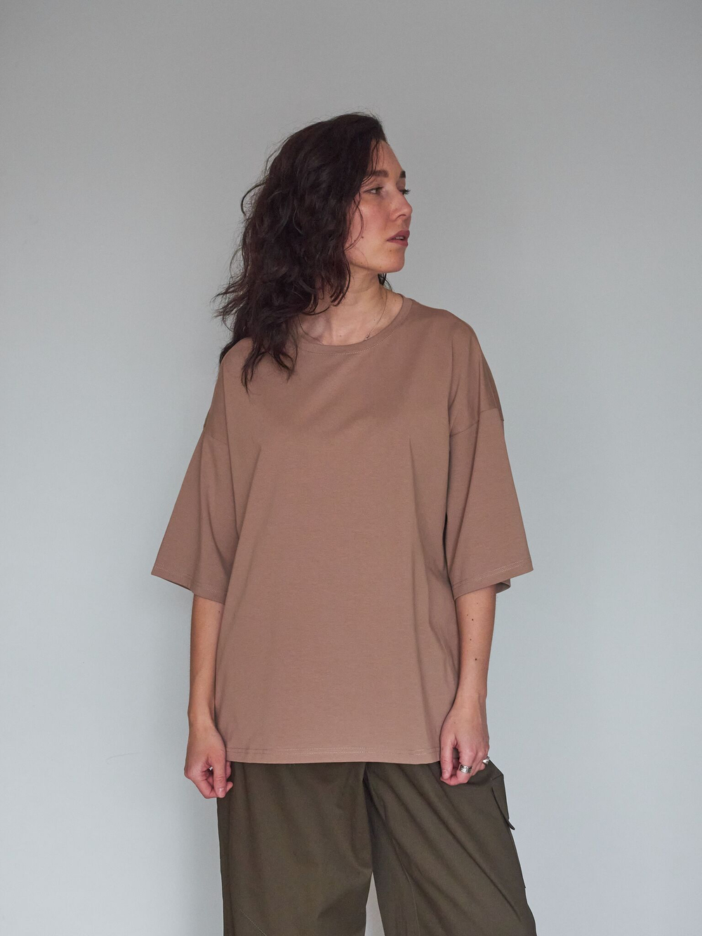 Футболка удлиненный рукав