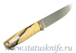 Нож авторский S125V Мокуме Лунный Эбенфотография - 4