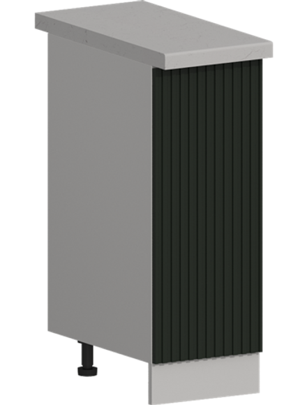 Кухня Модуль ШН 300 Белый / Насыщенно-зеленый